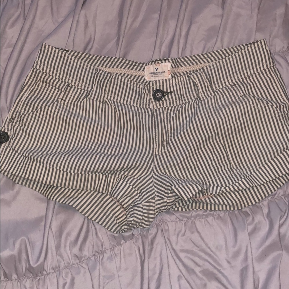 American regal stripped shorts